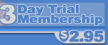 3 Day Trial Membership - $2.95